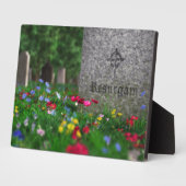 Resurgam Plaque Fotoplaat (Zijkant)