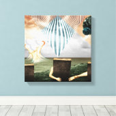 Resurrectie Canvas Afdruk (Insitu (Houten vloer))