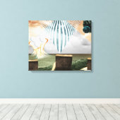 Resurrectie Canvas Afdruk (Insitu (Houten vloer))