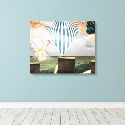 Resurrectie Canvas Afdruk (Insitu (Houten vloer))