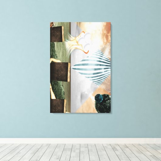 Resurrectie Canvas Afdruk (Insitu (Houten vloer))