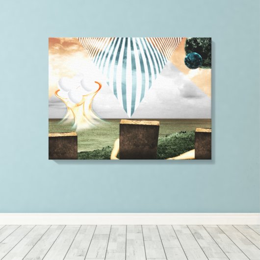 Resurrectie Canvas Afdruk (Insitu (Houten vloer))