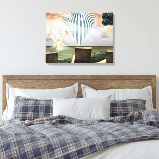 Resurrectie Canvas Afdruk (Insitu (Slaapkamer))