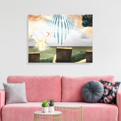 Resurrectie Canvas Afdruk (Insitu (Woonkamer))