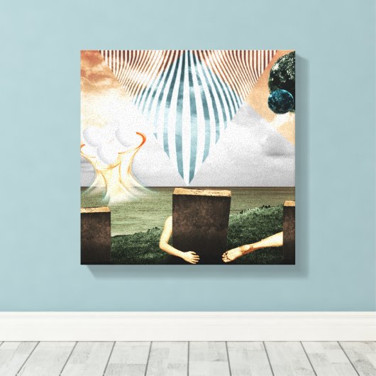 Resurrectie Canvas Afdruk (Insitu (Houten vloer))