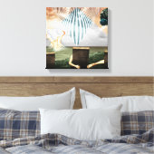 Resurrectie Canvas Afdruk (Insitu (Slaapkamer))