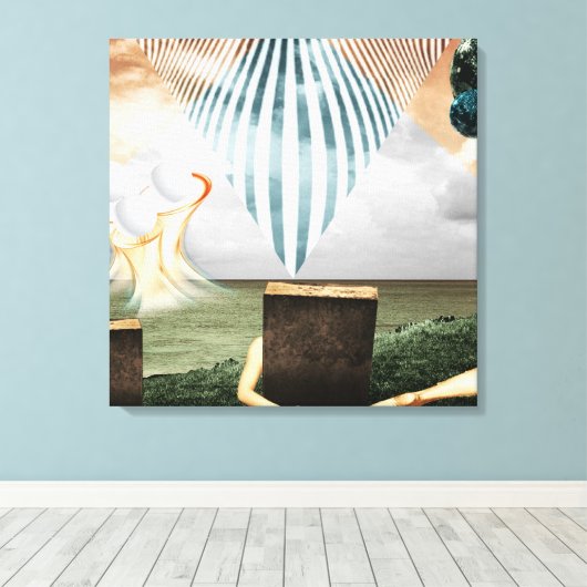 Resurrectie Canvas Afdruk (Insitu (Houten vloer))