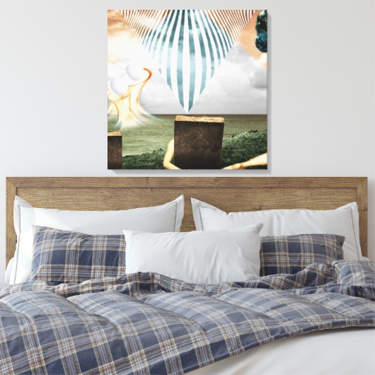 Resurrectie Canvas Afdruk (Insitu (Slaapkamer))