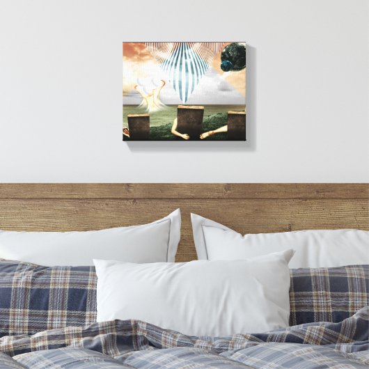 Resurrectie Canvas Afdruk (Insitu (Slaapkamer))