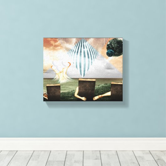 Resurrectie Canvas Afdruk (Insitu (Houten vloer))