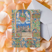 Resurrectie Pasen Medieval Manuscript Briefkaart