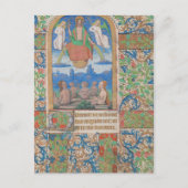 Resurrectie Pasen Medieval Manuscript Briefkaart (Voorkant)