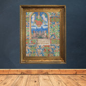 Resurrectie Pasen Medieval Manuscript Poster