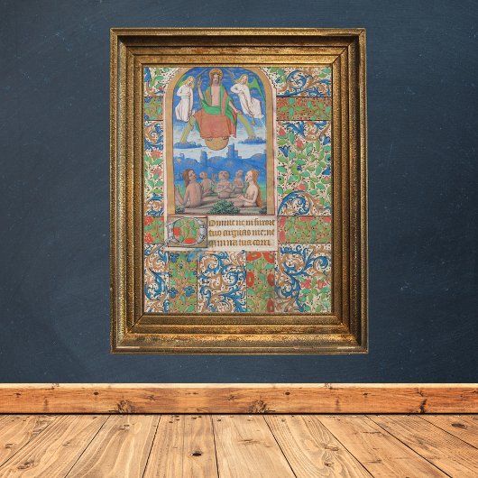 Resurrectie Pasen Medieval Manuscript Poster