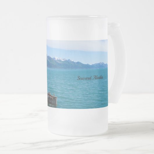 Resurrection Bay Frosted Mok (Voorkant rechts)