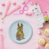 Resurrection Bunny Custom Paper Borden 7" Papieren Bordje (Feest)