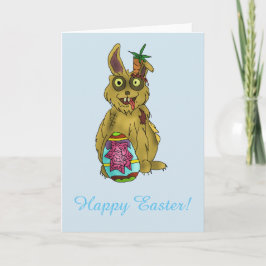 Resurrection Bunny Standard Wenskaart Feestdagen Kaart