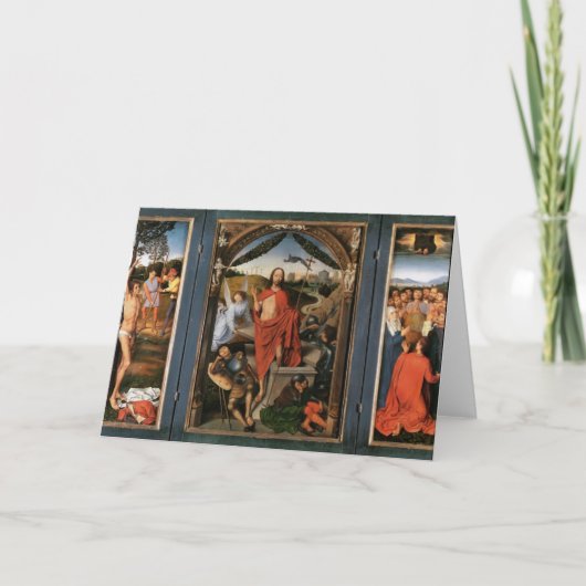 Resurrection by Hans Memling Kaart (Voorkant)