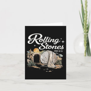 Resurrection Stone grafisch ontwerp met kruis Kaart