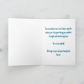 Resurrection Sunday Card Christian Easter  Kaart (Binnen)