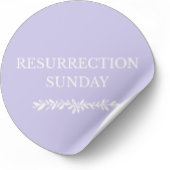 Resurrection Sunday Christian Easter Sticker