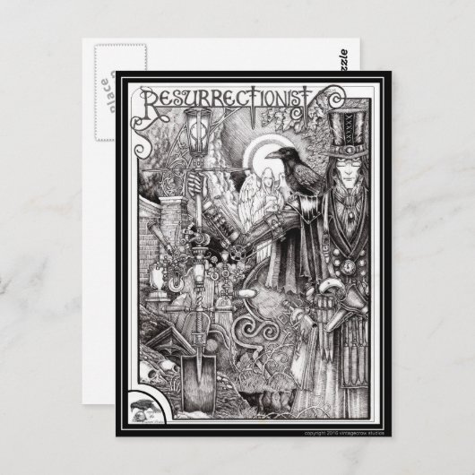 Resurrectionist Briefkaart (Voorkant / Achterkant)