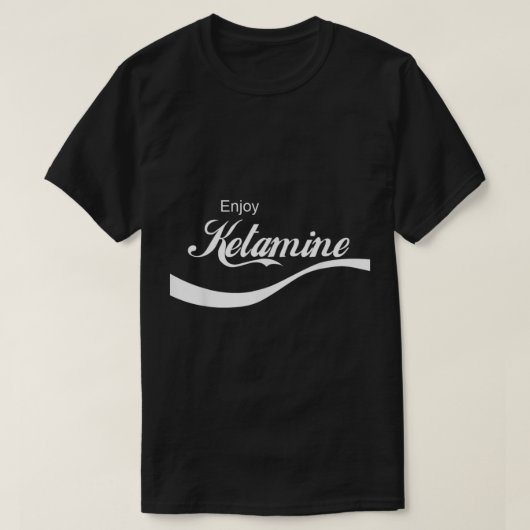 Resus Threads Enjoy Ketamine Emergency Tee Shirt  (Design voorkant)
