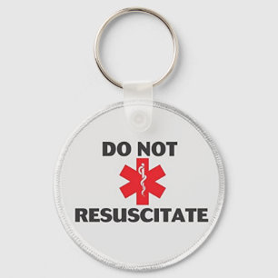 Resuscitate niet sleutelhanger