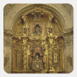 Retable of the Sacrament Chapel Vierkante Sticker