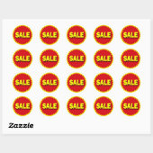 RETAIL BADGE - SALE RONDE STICKER (Vel)