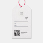 Retail Logo Hang Label Prijs Kleding Swing Labels Cadeaulabel (Voorkant)