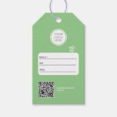 Retail Logo Hang Label Prijs Kleding Swing Labels Cadeaulabel (Voorkant)