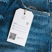 Retail Logo Hang Label Prijs Kleding Swing Labels Cadeaulabel