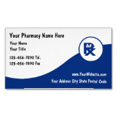 Retail Pharmacy Visitekaartjes Magnet Magnetisch Visitekaartje (Voorkant)