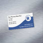 Retail Pharmacy Visitekaartjes Magnet Magnetisch Visitekaartje (Voorbeeld)