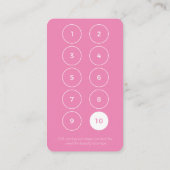 Retailkaarten en klantenkaarten voor Boutique Klantenkaartje (Achterkant)