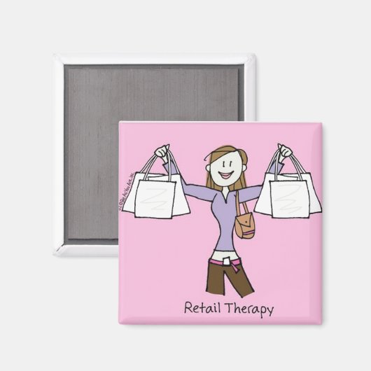 Retailtherapie Magneet (Voorkant / Achterkant)