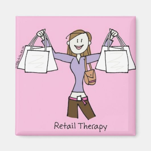 Retailtherapie Magneet (Voorkant)