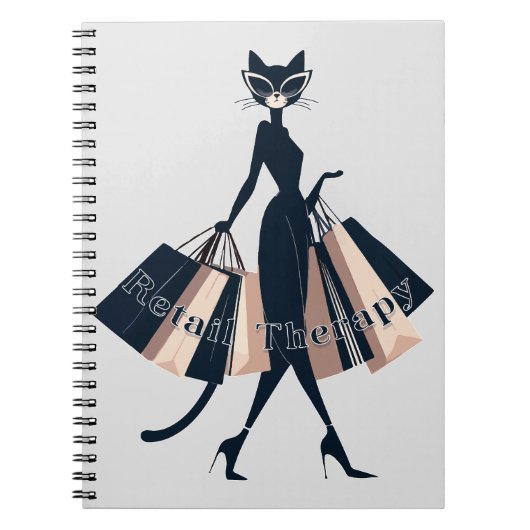 Retailtherapie Notitieboek (Voorkant)