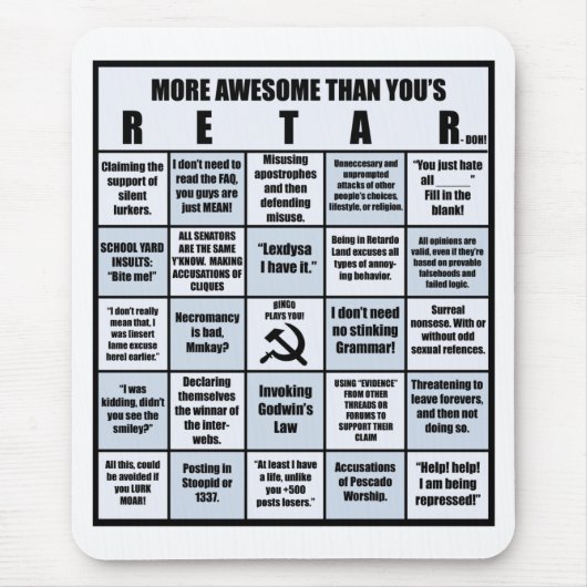 RETAR-doh Mousepad - Gepersonaliseerd - Gepersonal Muismat (Voorkant)