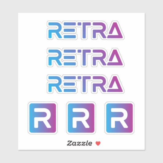 retarderen sticker (Vel)