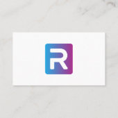 retarderen visitekaartje (Achterkant)