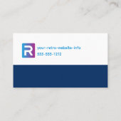 retarderen visitekaartje (Achterkant)