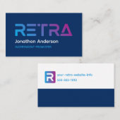 retarderen visitekaartje (Voorkant / Achterkant)