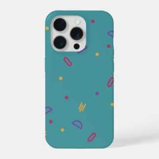 Reteo geometrisch patroon iphone hoesje. 15 pro case