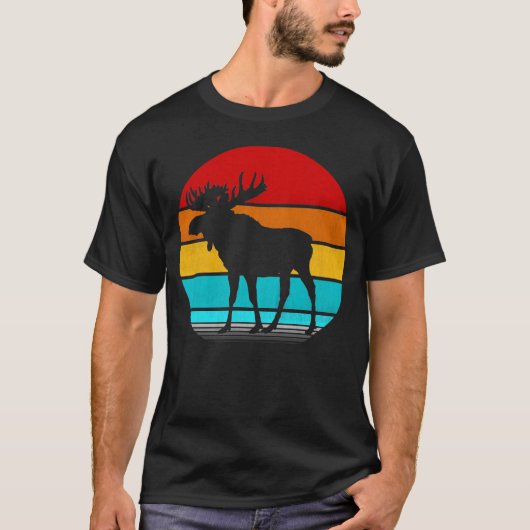 retero  eland t-shirt (Voorkant)