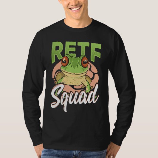 RETF Squad Rode Oog Boomkikker T-shirt (Voorkant)