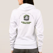 Rethink Reduce Reuse Recycle Save Earth Hoodie (Achterkant)
