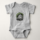 Rethink Reduce Reuse Recycle Save Earth Romper (Voorkant)