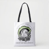 Rethink Reduce Reuse Recycle Save Earth Tote Bag (Voorkant)